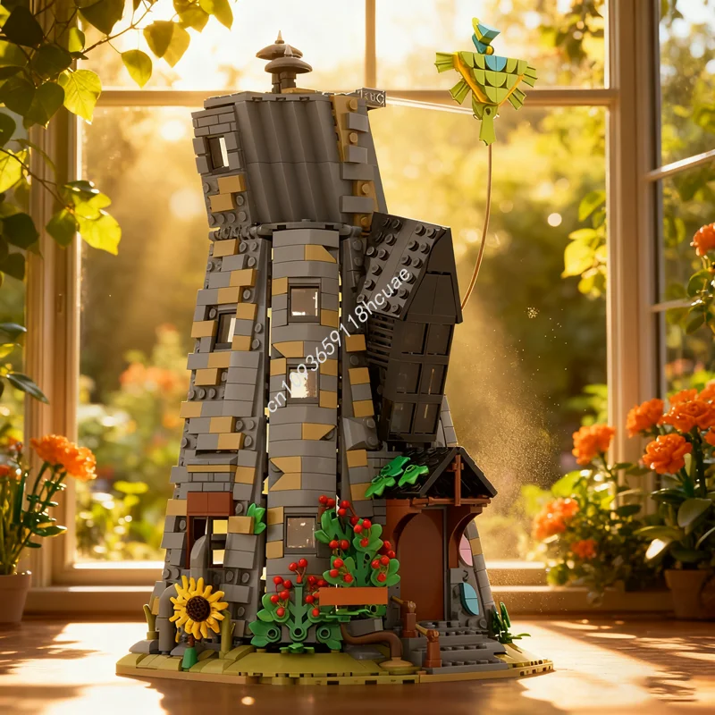 

1179 шт. MOC Lovegood House, универсальная строительная наборная модель, блоки, строительная сборная игрушка, идея «сделай сам», кирпич, рождественские подарки для детей