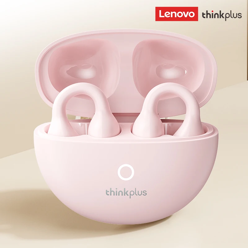 Lenovo LP25 PRO Bluetooth 5.4 Kopfhörer Ohrclip Sport Wireless Headset Lange Akkulaufzeit Geräuschunterdrückung Ohrhörer HD-Mikrofon für Anrufe 6
