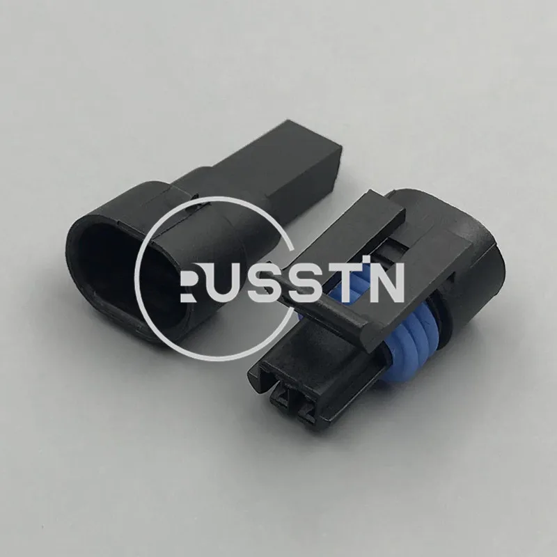 

1 Set 2 Pin 1.5 Series Automobile Fuel Fine Filter Wire Terminal Waterproof Sealed Connector Starter 12162195 12162193