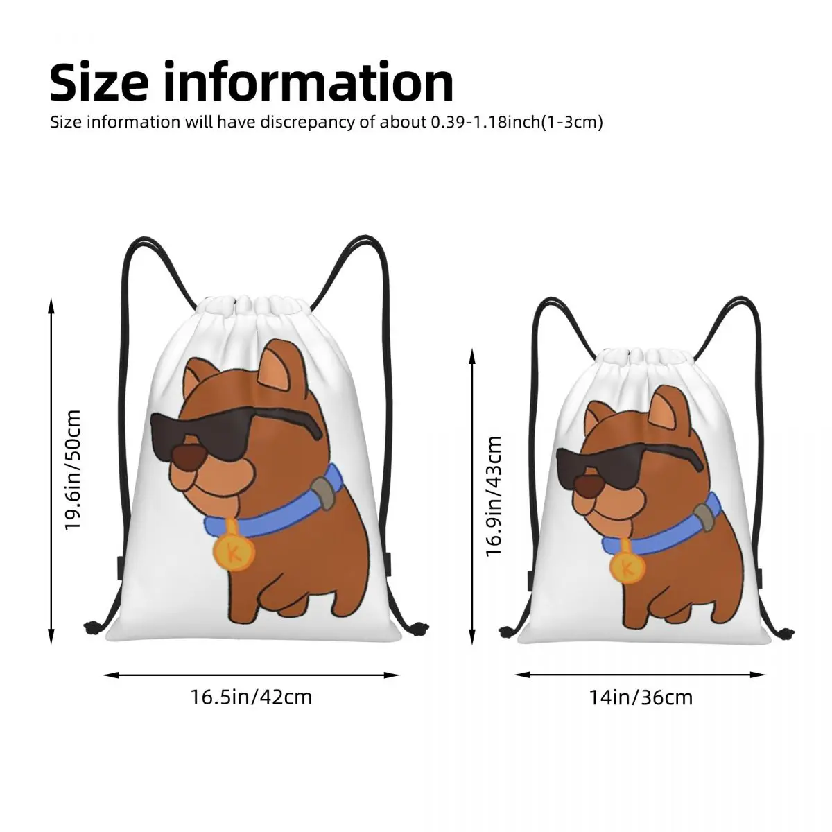 Plecak King Kevin (Overcooked) Modne Przenośne Worki ze Sznurkiem Torby do Przechowywania Torby na Książki Dla Mężczyzn Kobiet Studentów