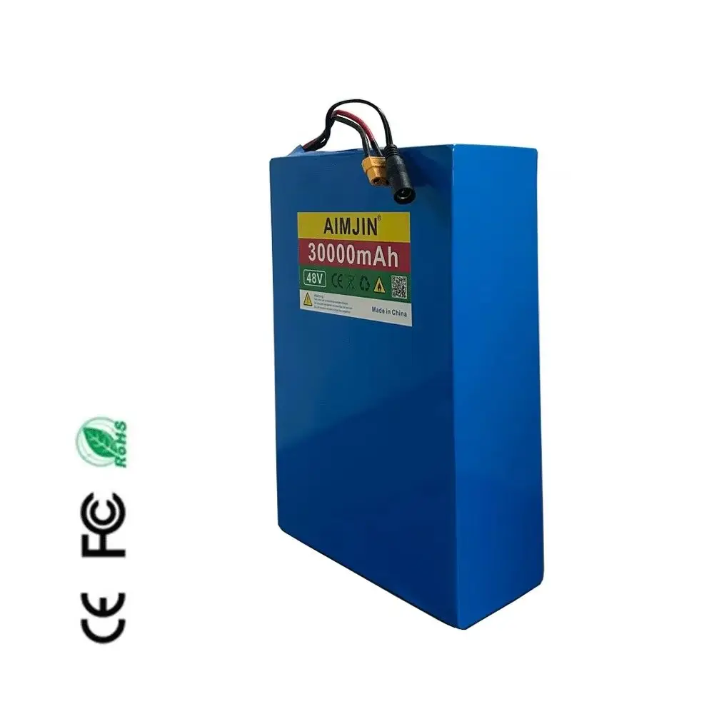 

Battery 13S8P 48V 30Ah rechargeable lithium 250-800W Gran capacidad battery pack+charger