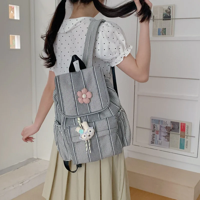 

2026Korean-style small backpack for women, casual and versatile, suitable for campus, stylish for college students, suitable for