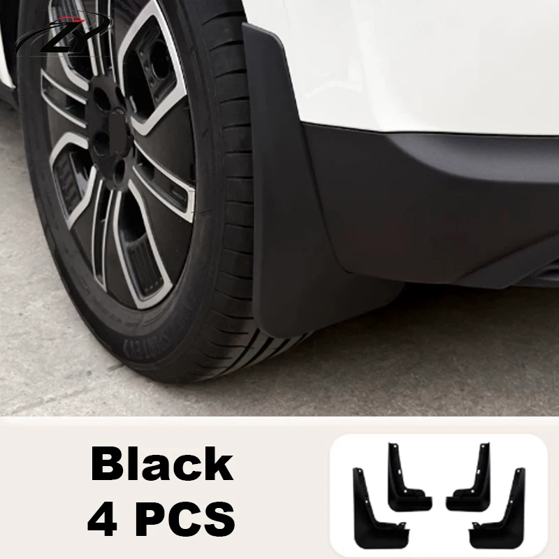 For GMW ORA 5 2026 2027 Car ABS 4PCS Front Rear Wheel Mudguards Thickened Mudguard Exterior Modification Accessories