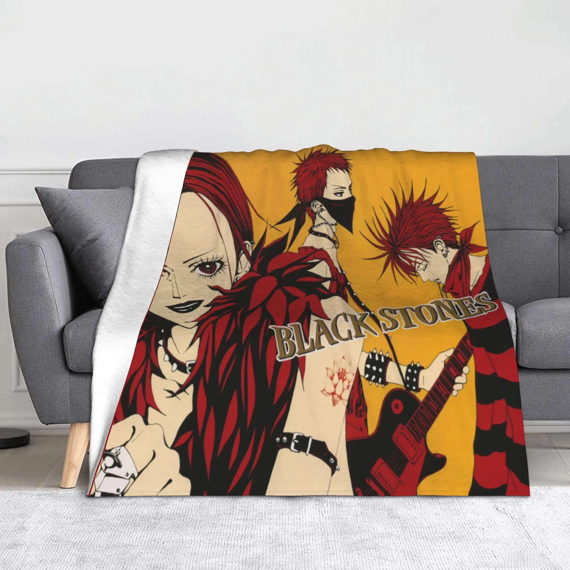 

Классическое аниме-одеяло, фланелевое одеяло Nana Osaki Shinichi Yasushi, легкое тонкое одеяло для путешествий на открытом воздухе, коврик для кровати