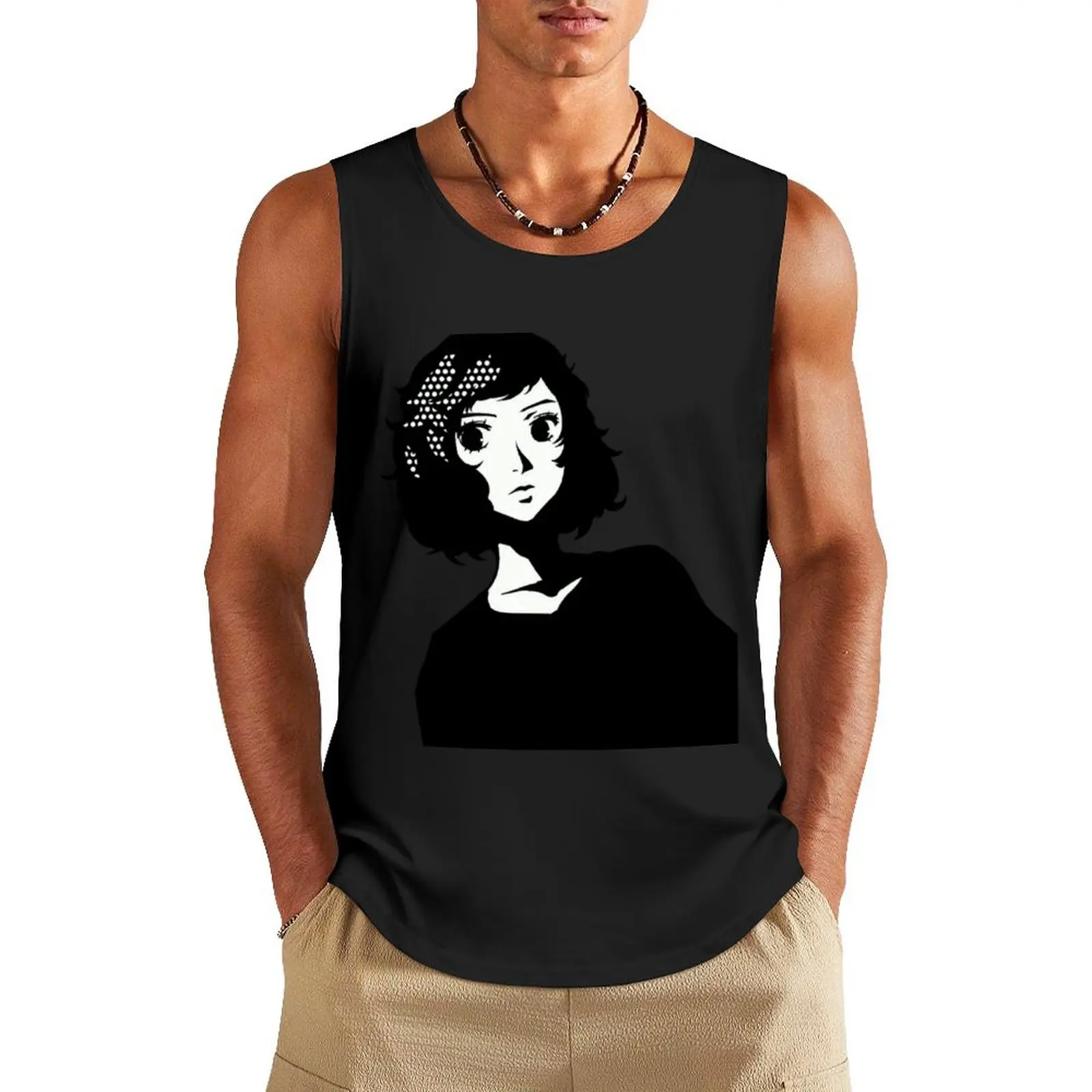 

Kawakami Confidant Tank Top sleeveless t-shirts for men summer clothes T-shirt Men's gym cool things