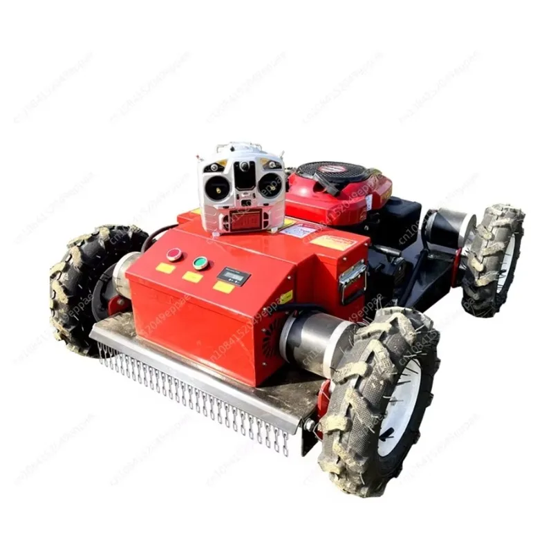 Remote Control Electric & Gasoline Lawn Mower Robot Grass Cutter Weeding Machine