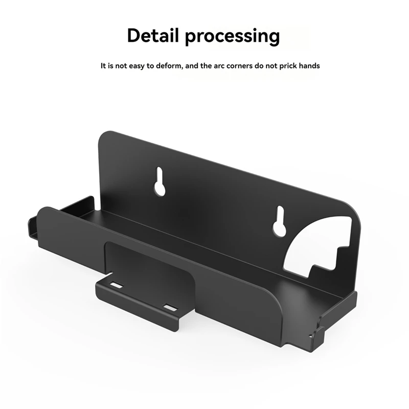 Универсальное настенное крепление для Nintendo Switch и Switch OLED консоли, настенное крепление, стеллаж для хранения консоли, настенный кронштейн