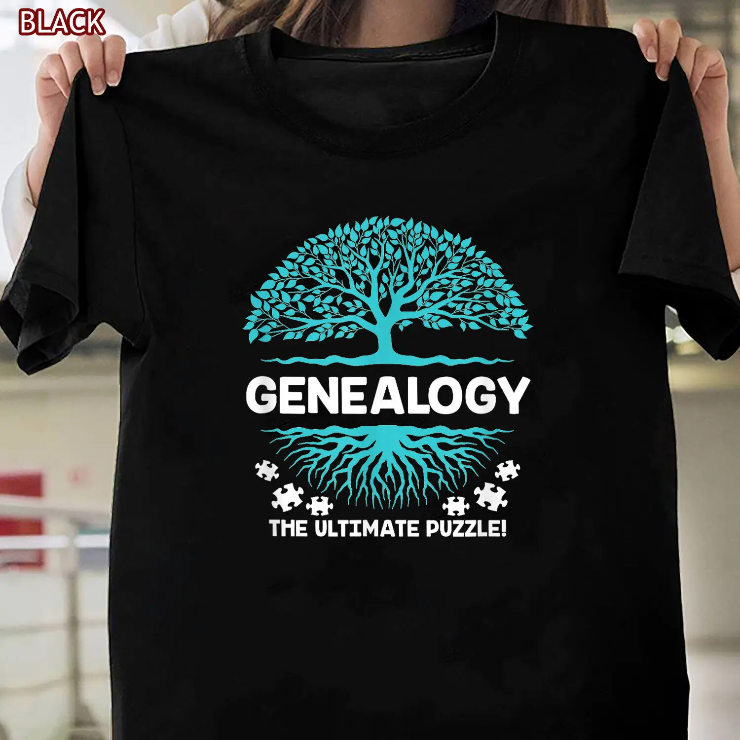 Genealogy The Ultimate Puzzle For Family History Enthusiasts T-Shirt