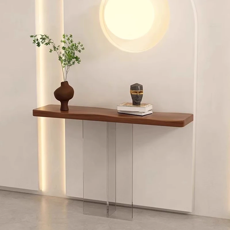 

European Modern Console Table Simple Acrylic Thin Premium Console Table For Hallway Entry Tisch Wohnzimer Möbel Furniture