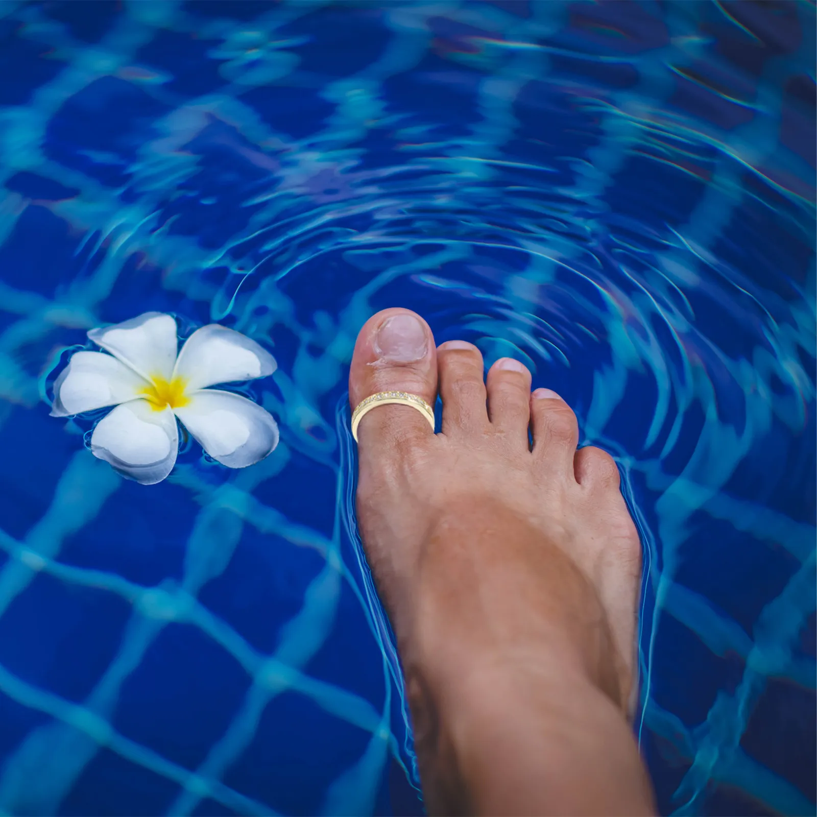 4 Pcs Cute Toe Ring Aesthetic Rings Adjustable Beach Boho for Women Feet Jewelry view 6