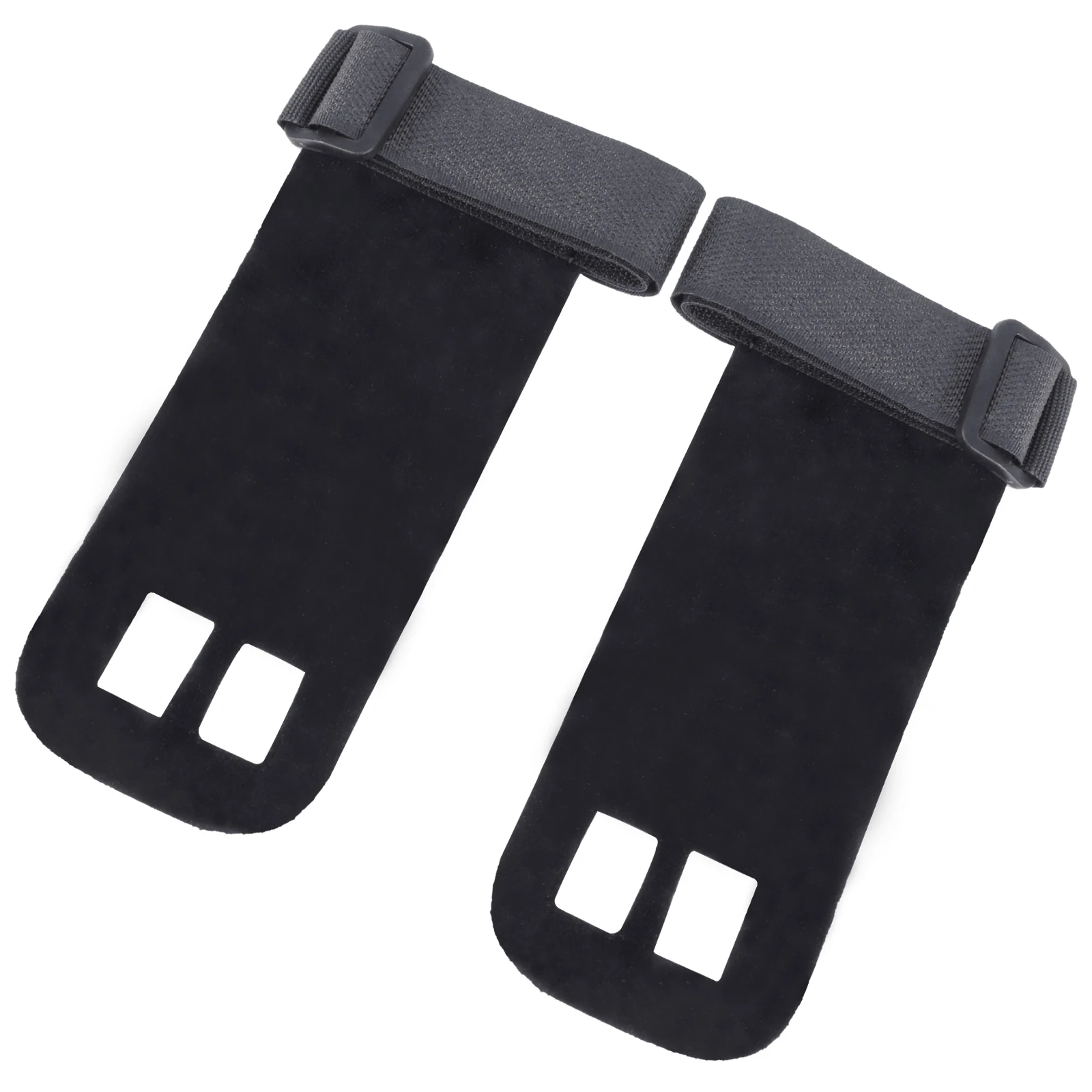 

1 Pair Natural Hand Grips L Size Black For Pull Ups Chin Ups Dumbbell Weight Lifting Cross Training Gymnastics Gloves