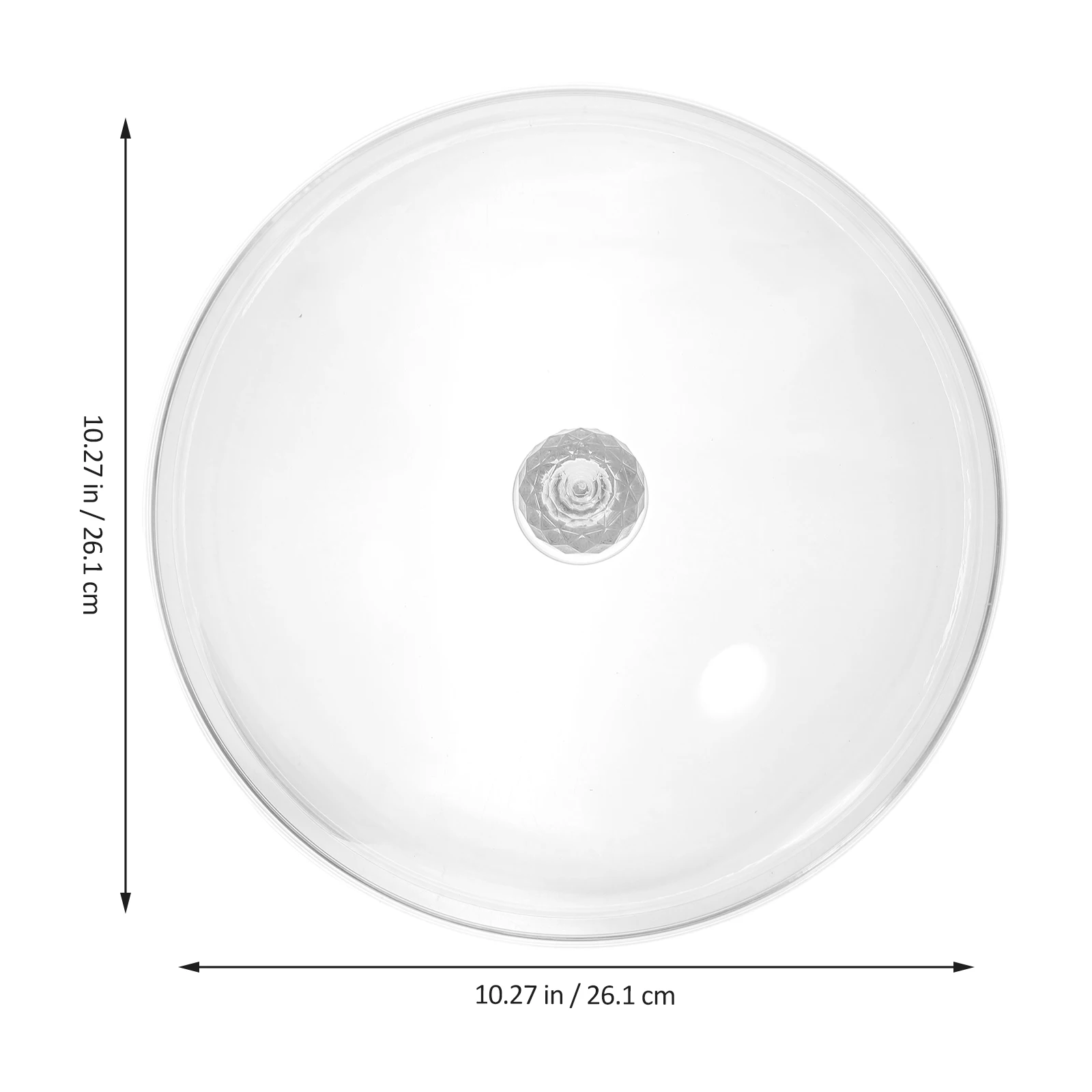 

Food Cover Round Lid Design Insulation Dessert Protection Pvc Material Transparent Tray Tent