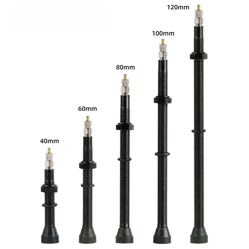 

Bicycle Valve No Tube Presta/FV Valve Brass/Alloy Stem Detachable Brass Core40-80mm Road Bike Tubeless Nipple Core Tool