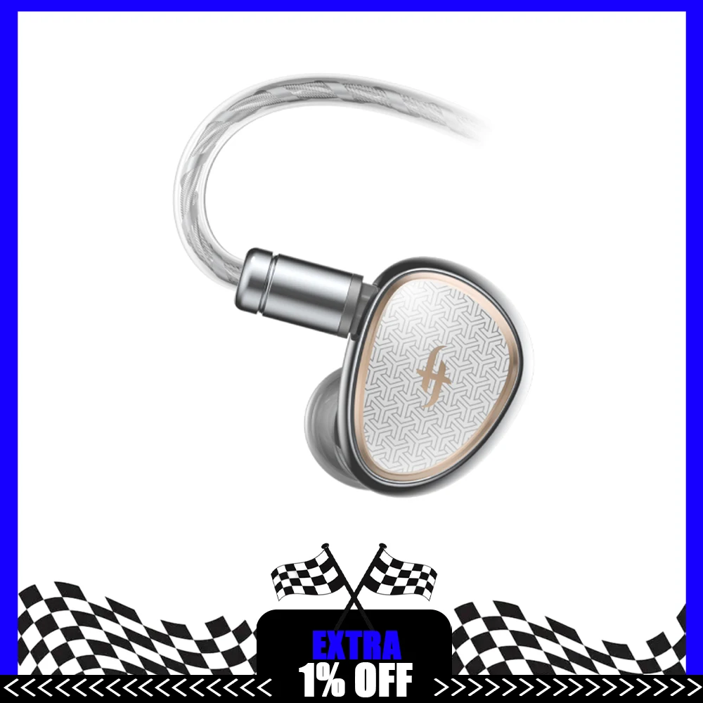 

Наушники SIMGOT EA1000 Fermat Dual-Magnet Dual-Cavity DD+PR Structure HiFi IEM Проводные наушники со съемным кабелем для музыканта