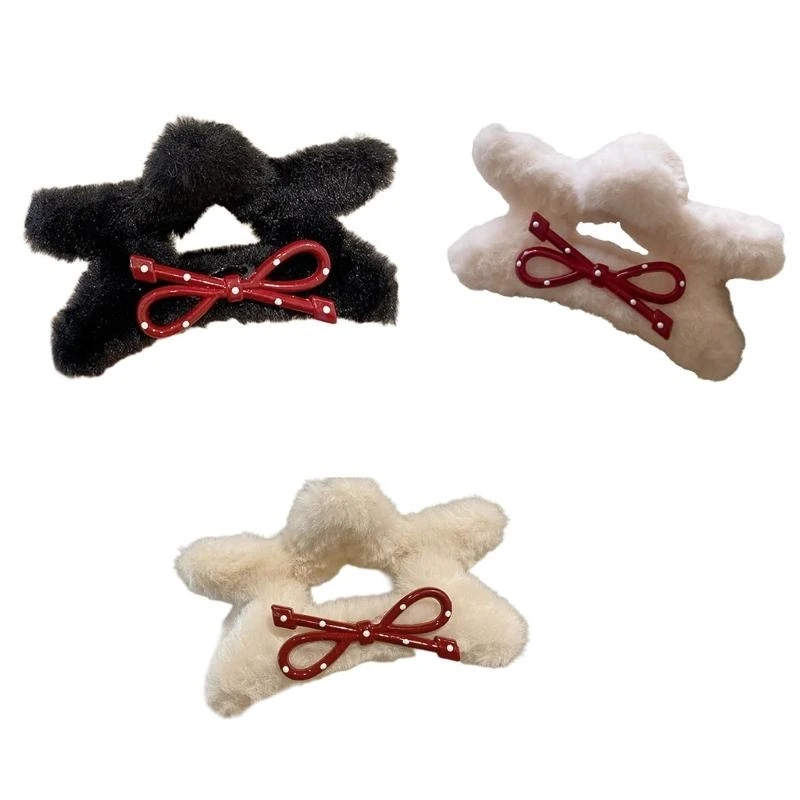 

652F Unique Star Shaped Large Hair Claw Clip Ponytail Claw Star Hair Holder Barrettes Hair Adornment Hair Ornaments