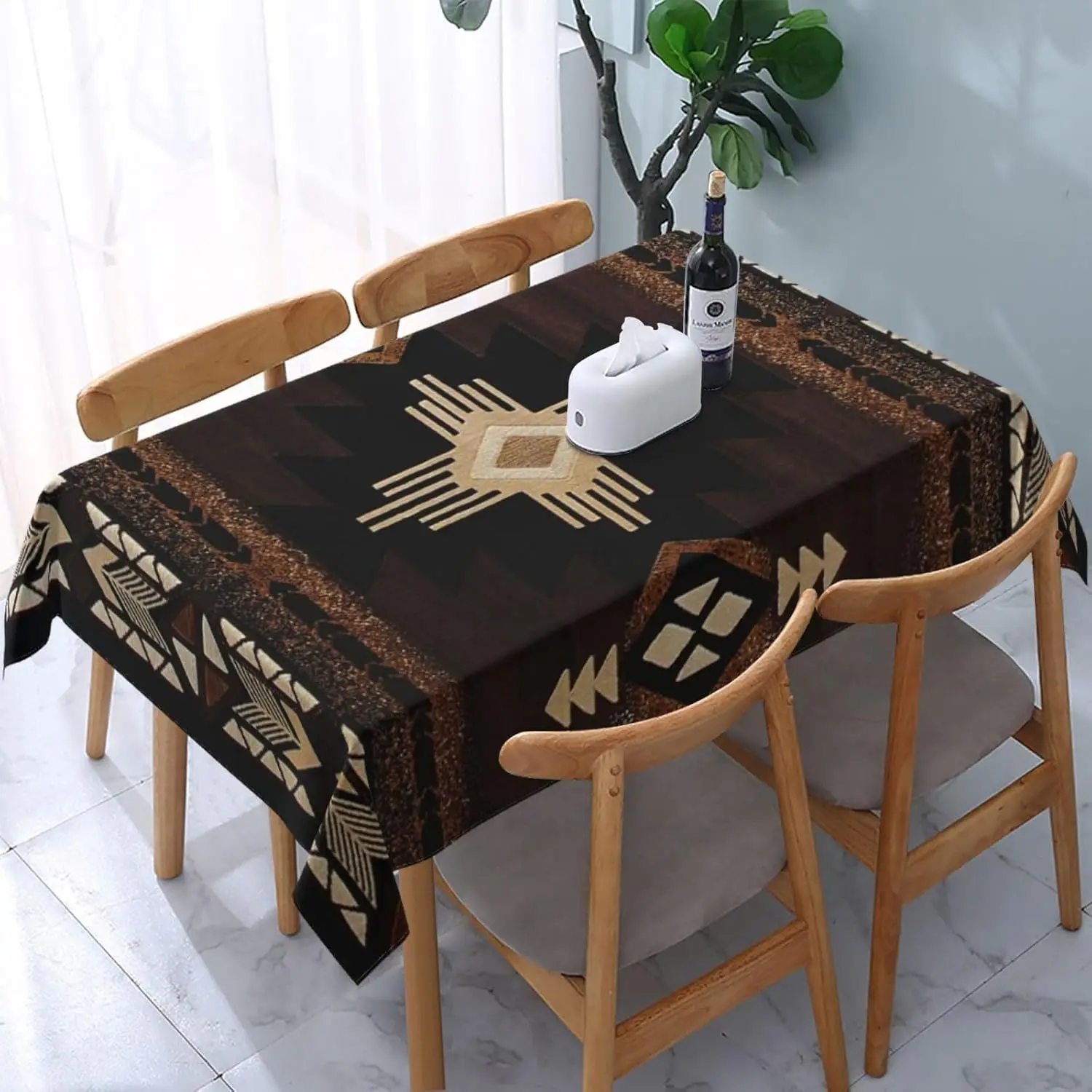 Südwesten Indianer Azteken Rechteck Tischdecke Party Dekor Boho Geometrische Abstrakte Tribal Tischdecken Küche Tisch Dekor