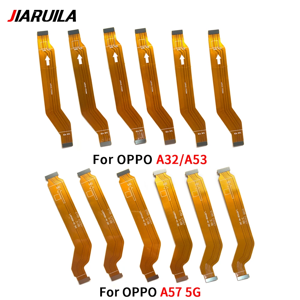 50Pcs,Motherboard FPC Main Board Connector Flex Cable Part For OPPO A15 A15S A16 A54 A58 4G A17 A32 A53 A52 A55 A57 5G A16K A38