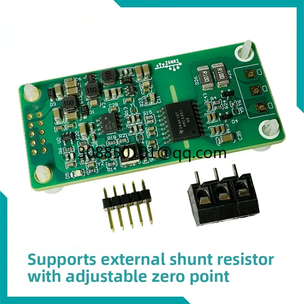 AMC3301 high-performance current isolation module/single and bipolar output/external current sensing resistor
