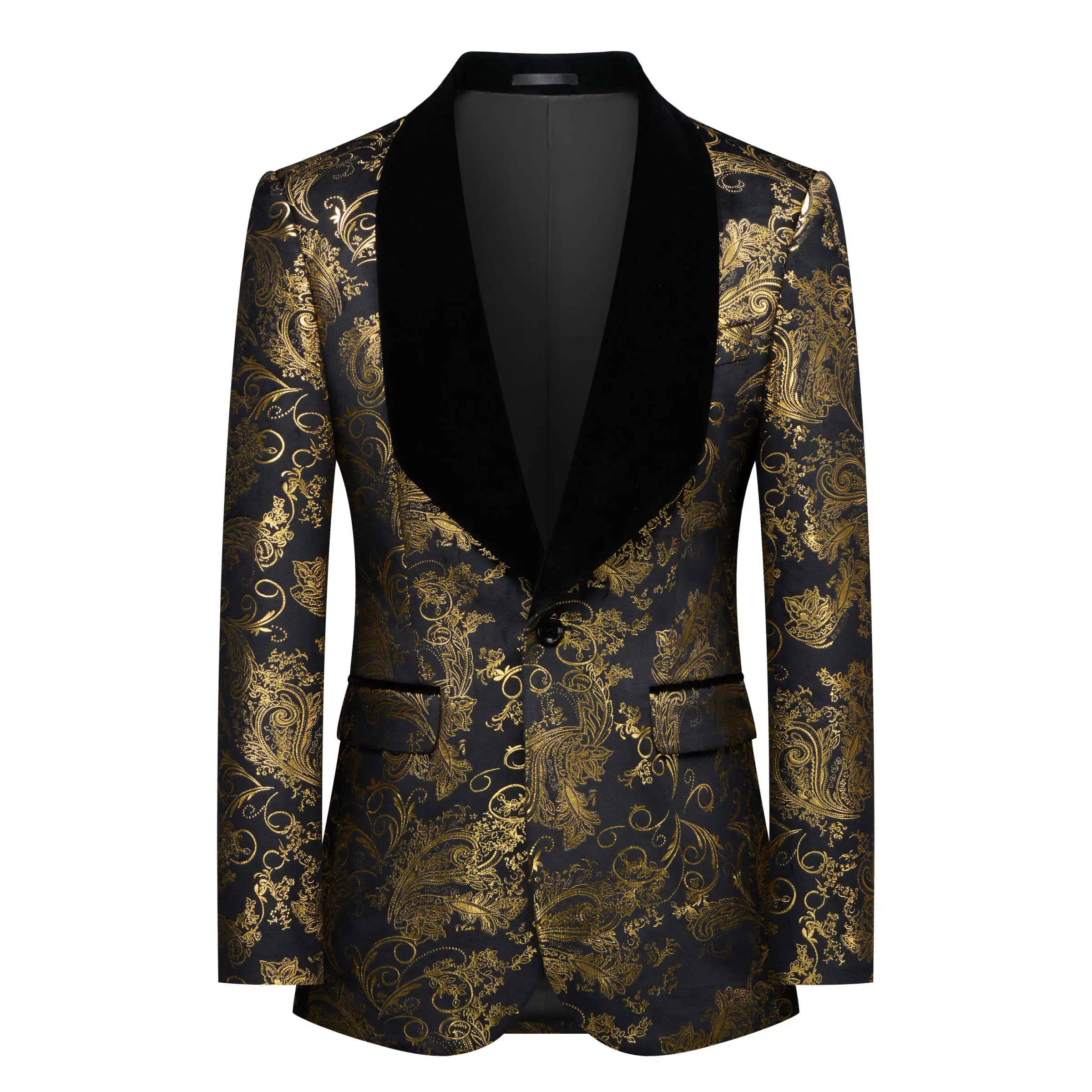 

Classic Men Suit Jacquard Business Wedding Men Suits Comfort One Coat Tailor-Made Groom Groomsman Formal Occasions Spot Stocks