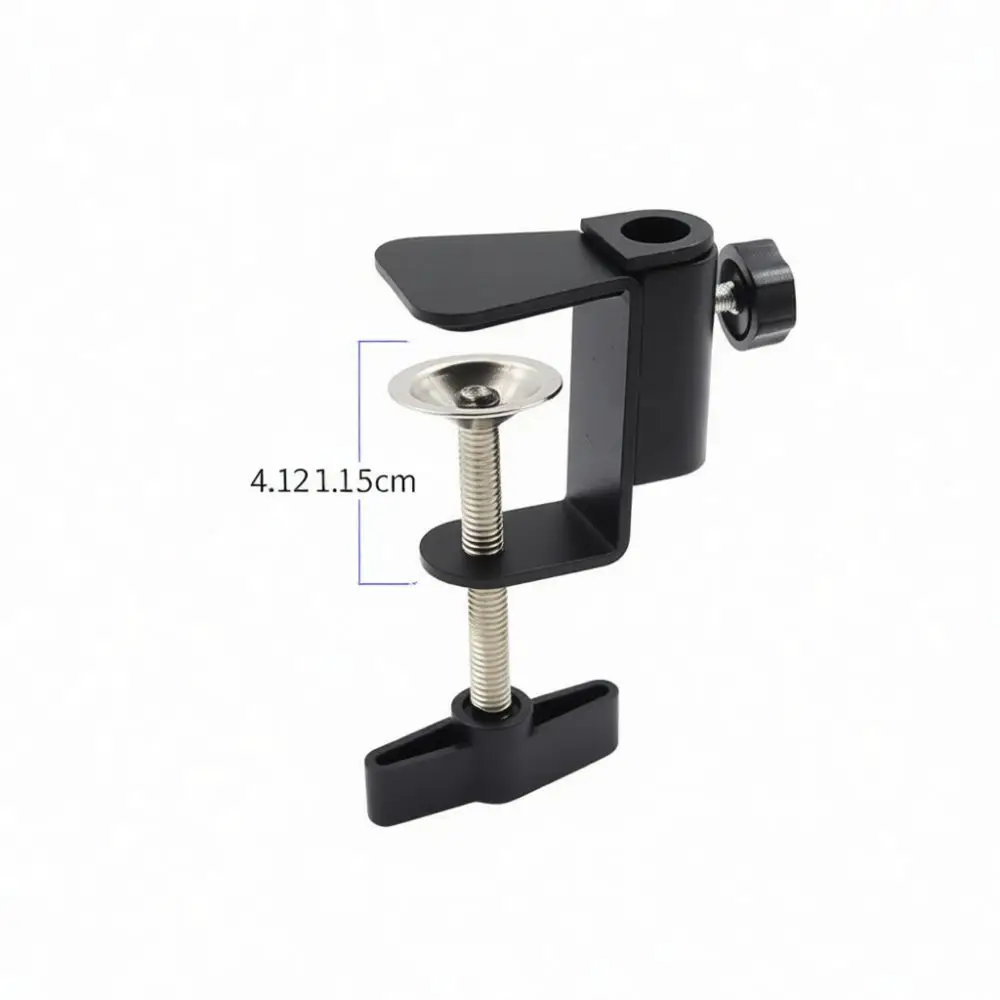 Professional Metal C Clamp Base For Swing Arm Lamp Iron Stand Holder Desk Mounting Accessory For Adjustable Lighting