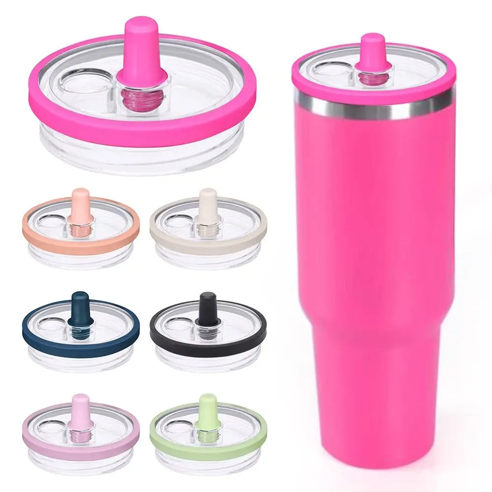 Scratch-proof Sealing Cup Cover Dustproof Water Cup Accessories Straw Lid Replacement Fit Protective Cover for 30oz Cup/Tumbler