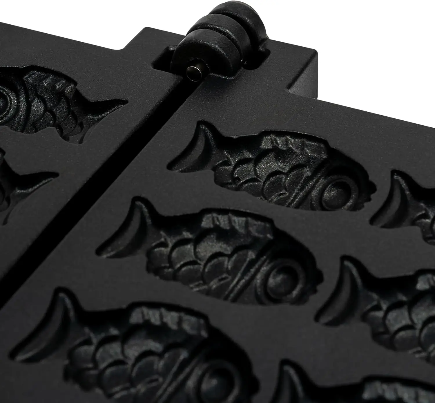 Taiyaki-máquina para hacer gofres de pescado, 12 Uds., Mini molde en forma de pez, panadero de 1800W, máquina comercial antiadherente para hacer gofres para restaurante y aperitivos
