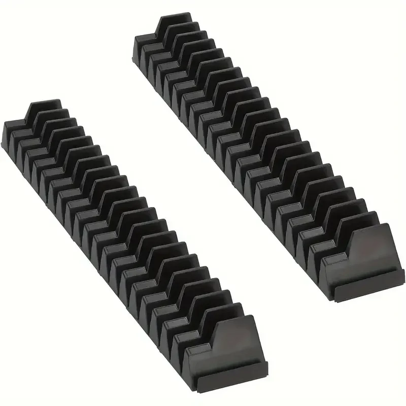 23PCS Magnetic Wrench Organizer Rack for Professional Modular Toolbox Widget Wrenches Tool Drawer Storage Shelf Compact ABS Tray