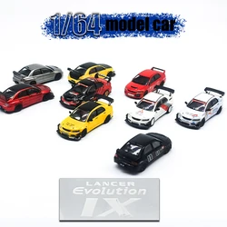 CM Model 1/64 Evo Series Collection Model Cars Diecast Supercar Racing Car Gift for Boys Girls Display Case Hobby Collection