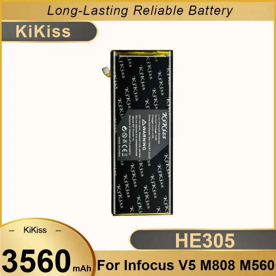 

For Infocus V5 M808 M560 Reliable Power Mobile Phone Battery HE305 3560Mah High-Efficiency