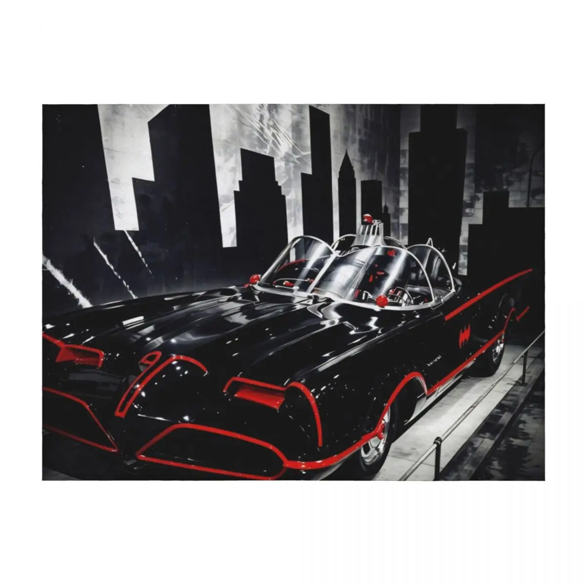 

Batmobile Throw Blanket wednesday heavy to sleep Bed linens Blankets