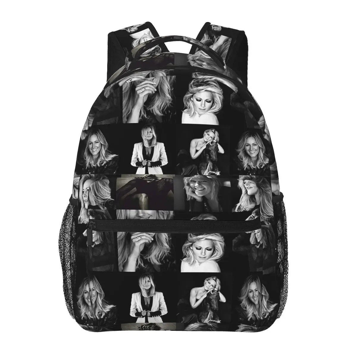 Mochila escolar para estudantes Helene Fischer, mochila escolar para caminhadas, viagens, mochila de ombro para meninos e meninas, bolsa de ombro fashion