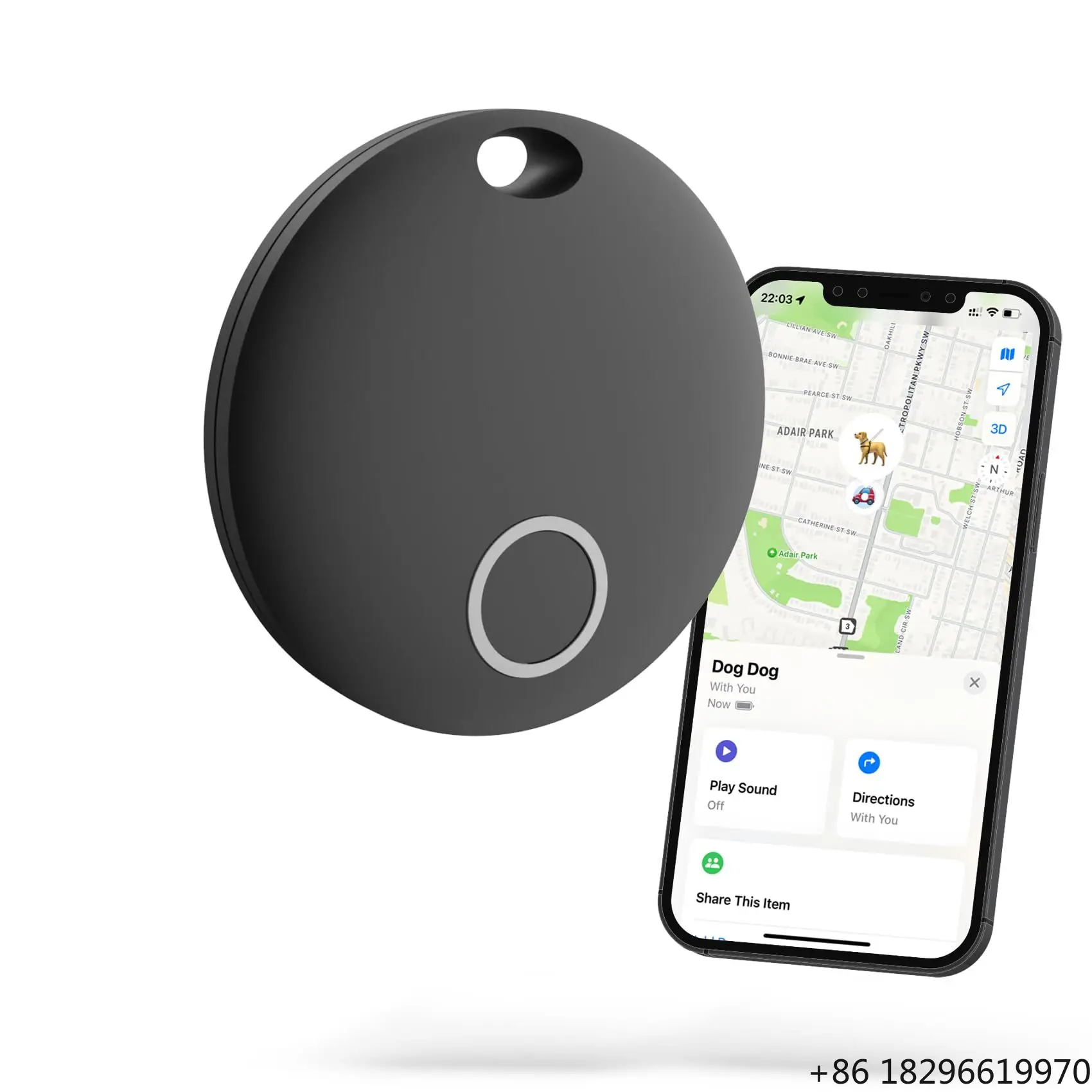 Self-Defense Alarm Tracker 4G 5G Mini Smart Security System Key Finder Personal Tracker for Home Use Plastic