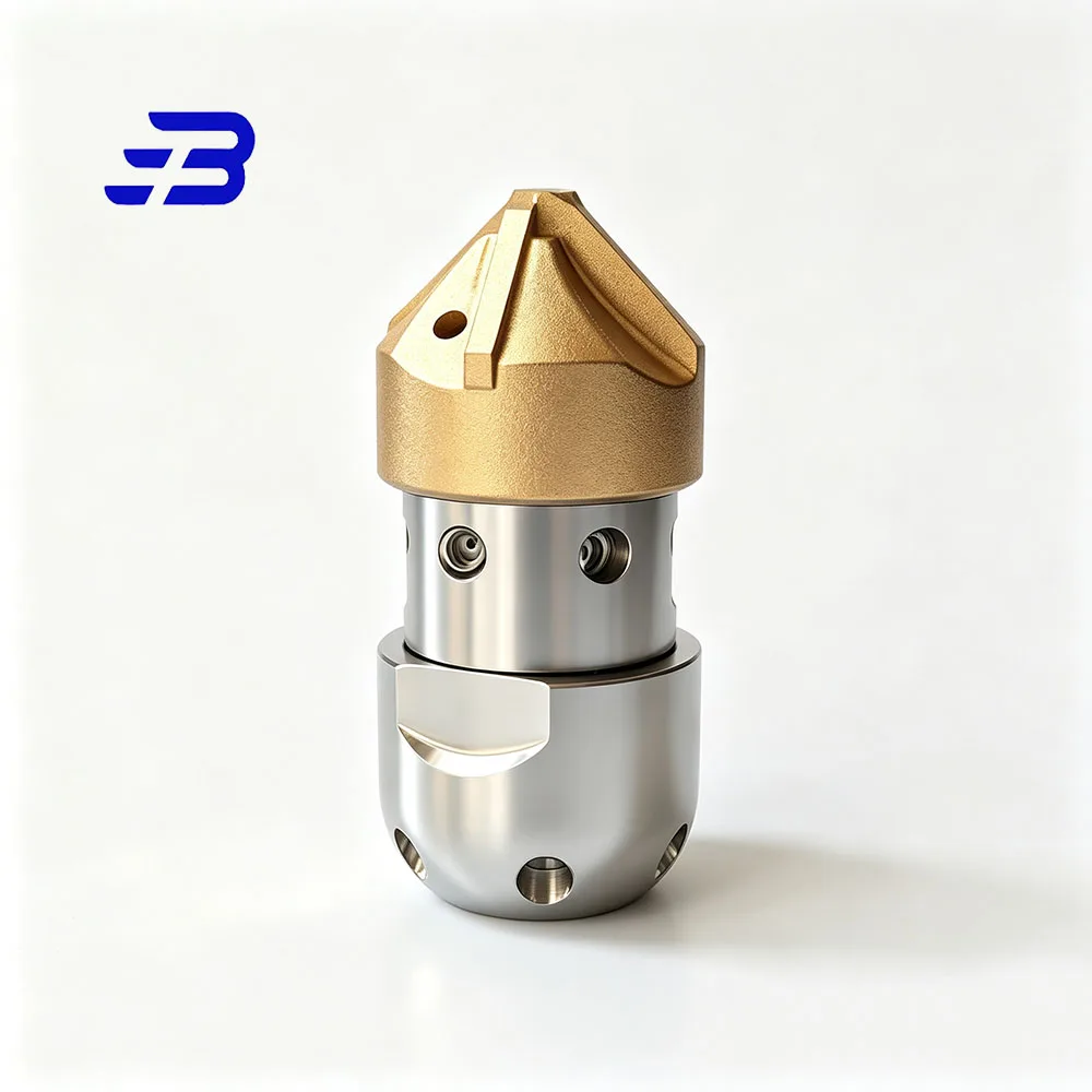 1/2 Rotating Nozzle High Pressure Rotating Nozzle Sewer Cleaning Water Alloy head Nozzle Sludge Cleaning Dredging Mouse Nozzle
