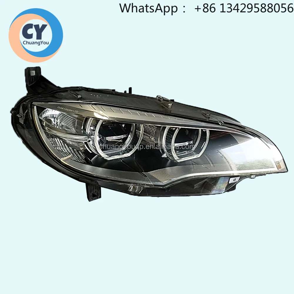 

For BMW X6 E71 LED Headlight Original 12V Headlamp Lens Lamp for 2008-2013 Models Left & Right Car Tall Light Fits X6M X5M