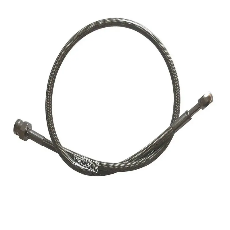 3AN AN3 1/8 3.5mm SS Wlot ze stali nierdzewnej w oplocie hamulcowym ptfe zespół przewodu olejowego złączki żeńskie banjo ze stali nierdzewnej M10 * 1 wypukłe