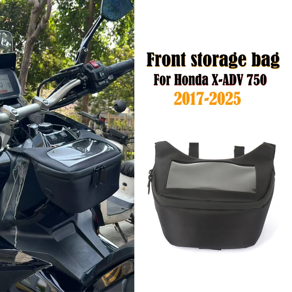 

For Honda XADV750 X-ADV 750 2017 2018 2019 2020-2025 New Motorcycle Storage Bags Scooter Tunnel Tank Bag Accessories
