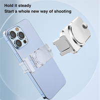 【T07A】PH-05 Magnetic Mobile Phone Clip For DJI OM 6/OM 5/OM 4/OM 4 SE Gimbal Stabilizer- Cold Shoe Mount Included For Led Light