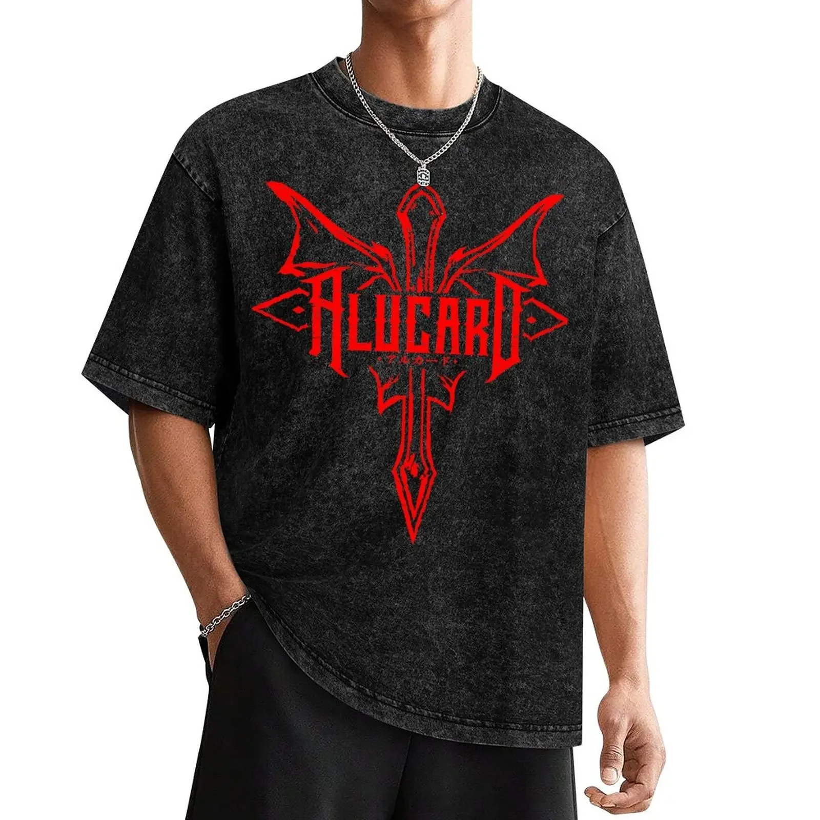 

Alucard T-Shirt plus sizes blanks fitted t shirts for men