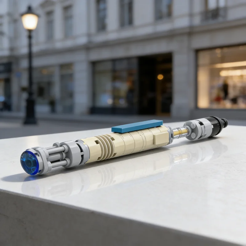 

Набор из 106 деталей: Модель Сониковой отвертки Доктора 9-го поколения (MOC), конструктор, подарок для самостоятельной сборки, креативный коллекционный декор, премиум-класс для взрослых и детей