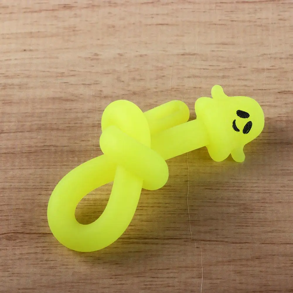 บีบยืด Fidgets Sensory ของเล่น TPR ฮาโลวีนยืด String Venting ของเล่นยืด Lala Le สร้อยข้อมือ