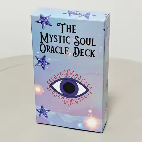 Mystic Soul Oracle 10.3*6cm 60 Cards In This Deck for Self-reflection and Guidance