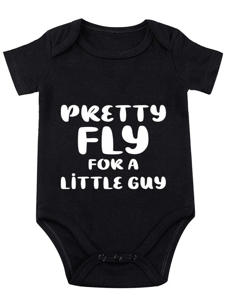 بدلة أطفال لطيفة من Pretty Fly For A Little Guy، ملابس أطفال مضحكة رائعة للأطفال الأولاد والبنات