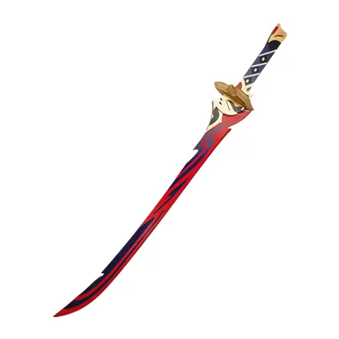Genshin Impact Sword Kaedehara Kazuha Kagotsurube Isshincos Cosplay Props Weapon for Halloween Christmas Fancy Party Props