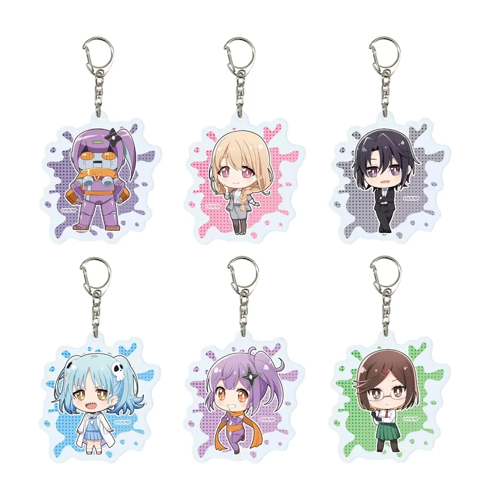 Anime StoreA Ninja and an Assassin Under One Roof Satoko Kusagakure Konoha Koga Marin Izutsumi Kuro Yuriko Acrylic Keychain