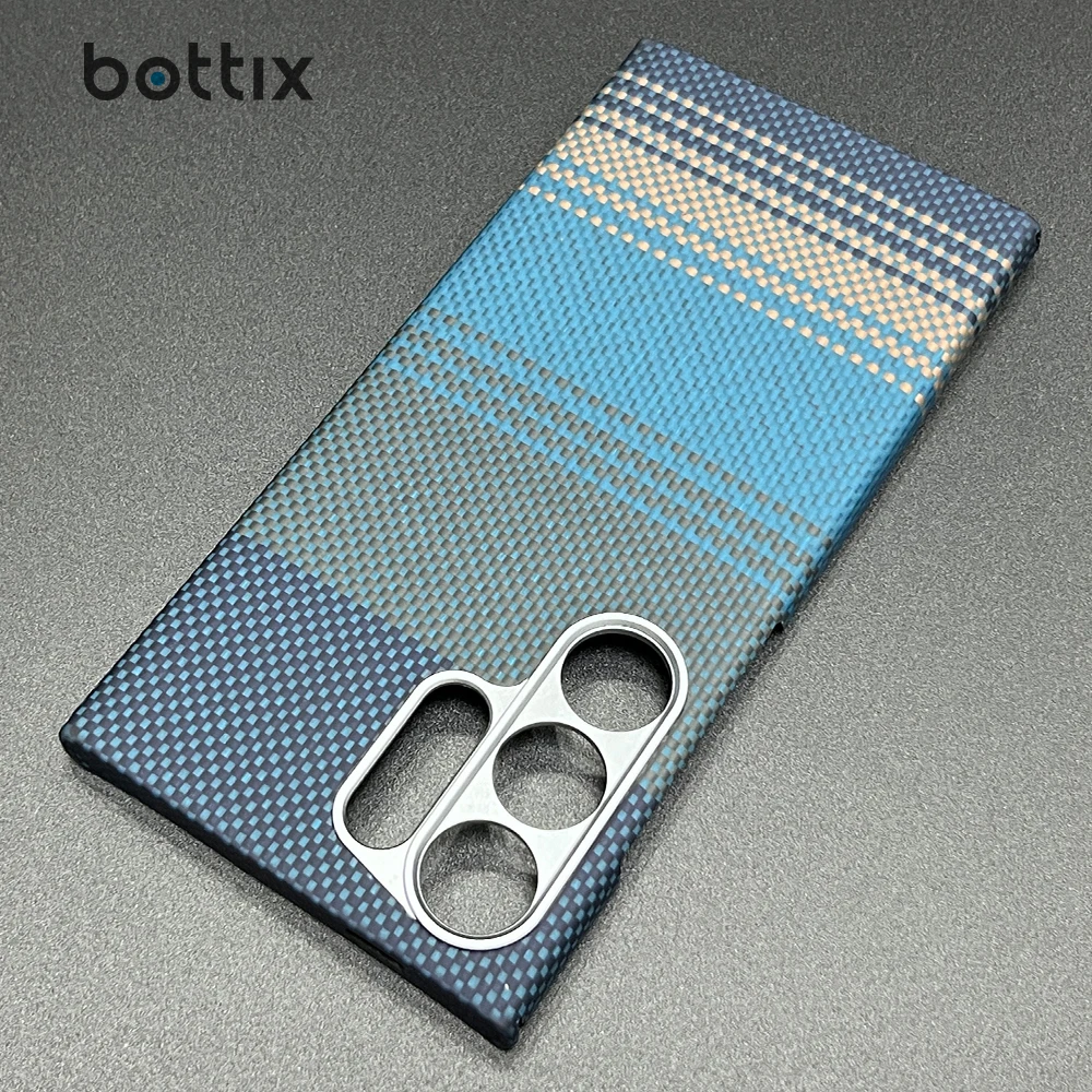 

Real Carbon Fiber Case For Samsung Galaxy S24 Ultra Magnetic Cover Colorful S23 U Anti-Fingerprint Hard Aramid Shockproof Back