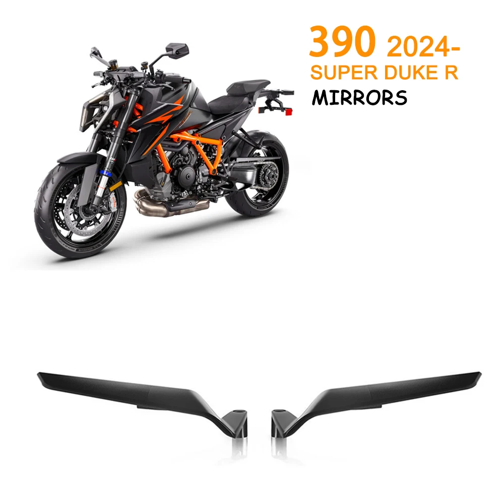 

Мотоциклетные зеркала заднего вида Stealth Sport Winglet, наборы зеркал для 1390 Super Duke R 2024-аксессуары, регулируемые зеркала