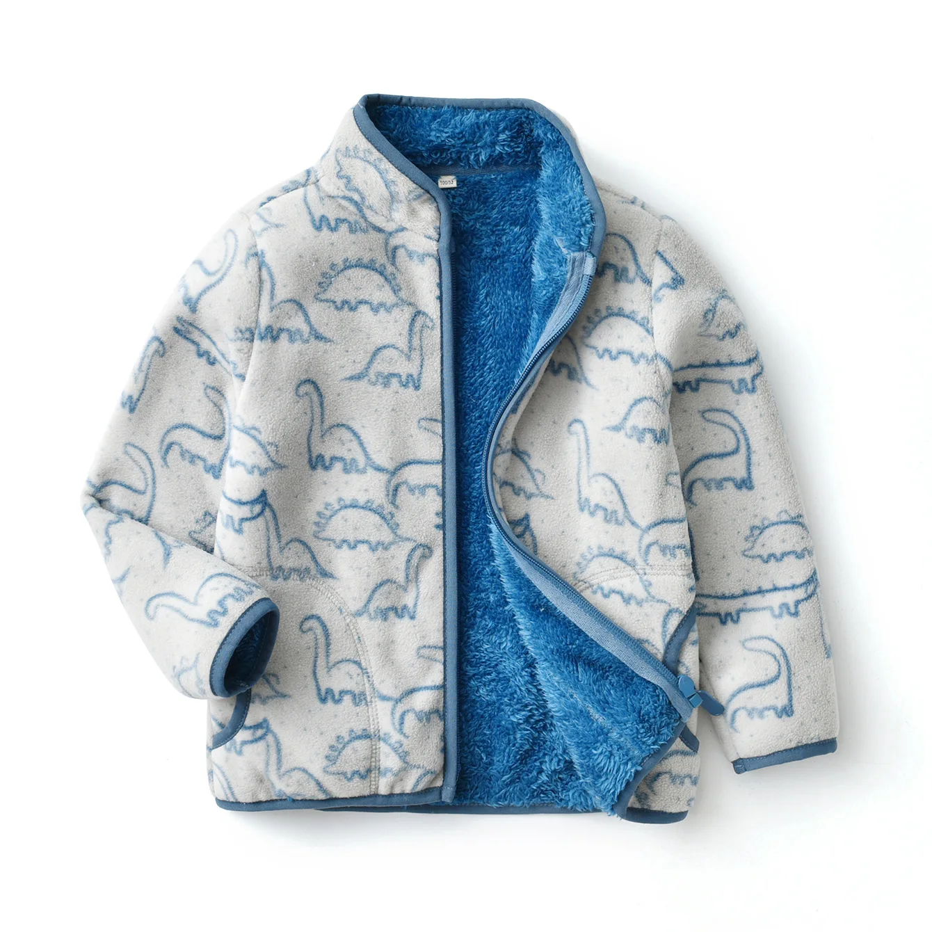

Children's Fleece Fleece Jacket Print Boys and Girls Fleece Thermal Jacket