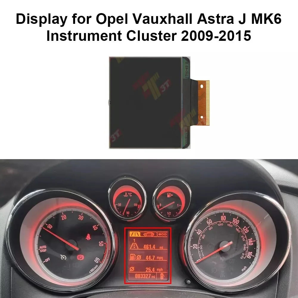 Instrumentencluster-LCD-Display für Opel Mokka Insignia Meriva Astra – Detail 4