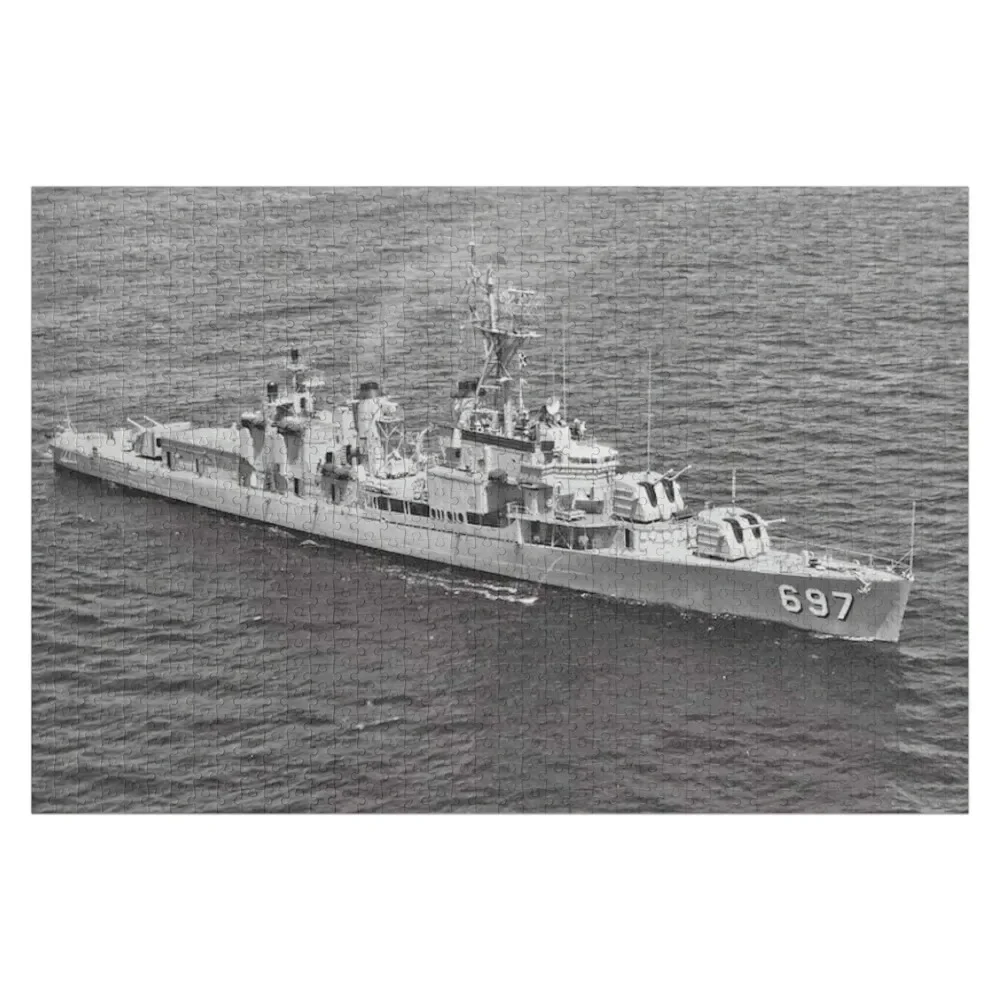 USS CHARLES S. SPERRY (DD-697) SHIP'S STORE Jigsaw Puzzle Personalized Name Wood Name Puzzle