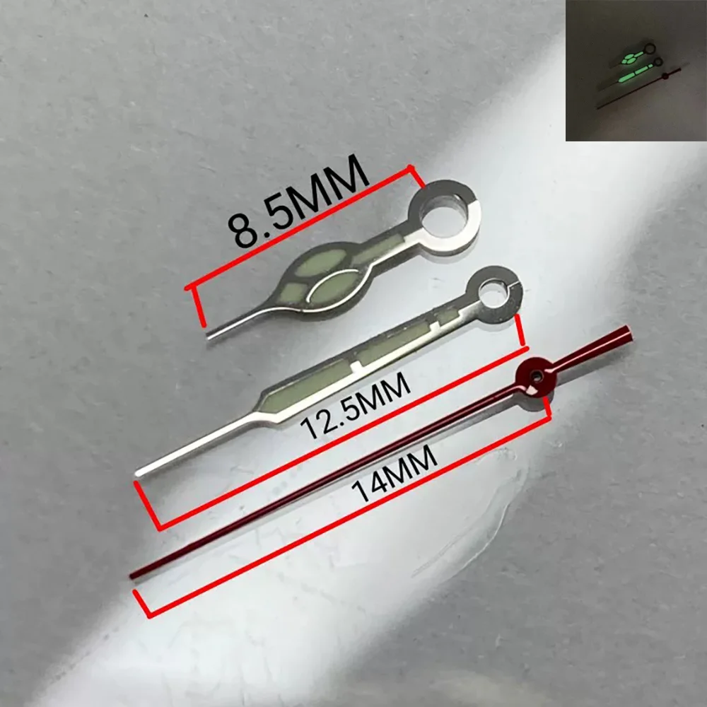Watch Accessories Watch Hands Suitable for ETA2824-2 Movement Hour Minute Seconds Hands Pointer Fit 2836 Movement Repair Parts